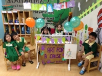 Art For A Cause - Kinder Culminating Activity Project