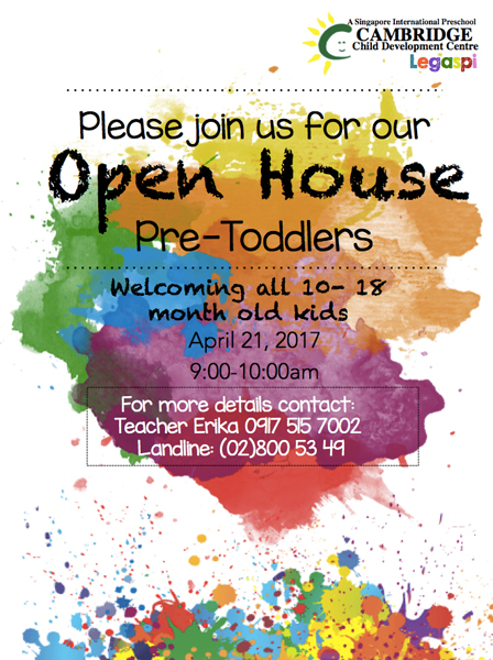 Pretoddler Open House Featured Image
