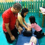 First Aid Training hands-on practice